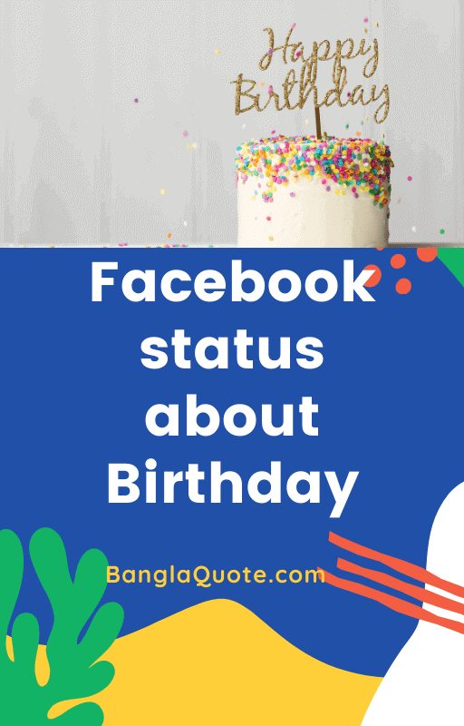 Facebook status about Birthday